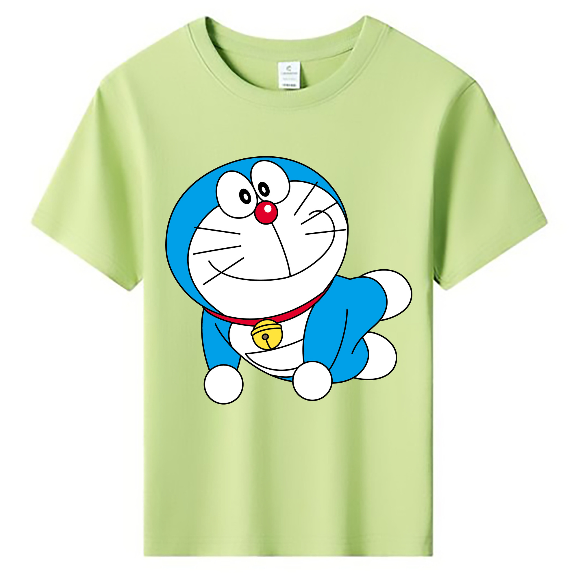 （画像用） ドラえもん Doraemon 綿100％キッズTシャツ（フロントプリント）